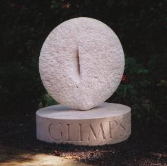 picture of the Glimpse sculpture at the Centre for Reflection
